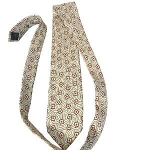 ermenegildo zegna tie In Cream ,maroon & Gray